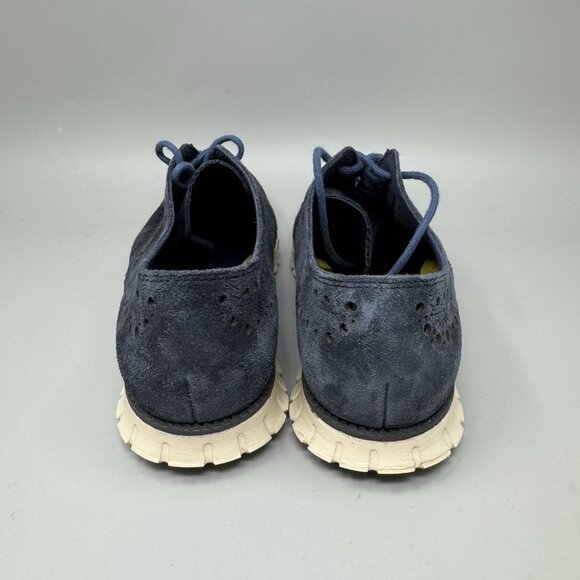 Cole Haan Zerogrand Wingtip Oxford 9.5 Men Suede Lace Up Minimal Stylish Blue main image 7